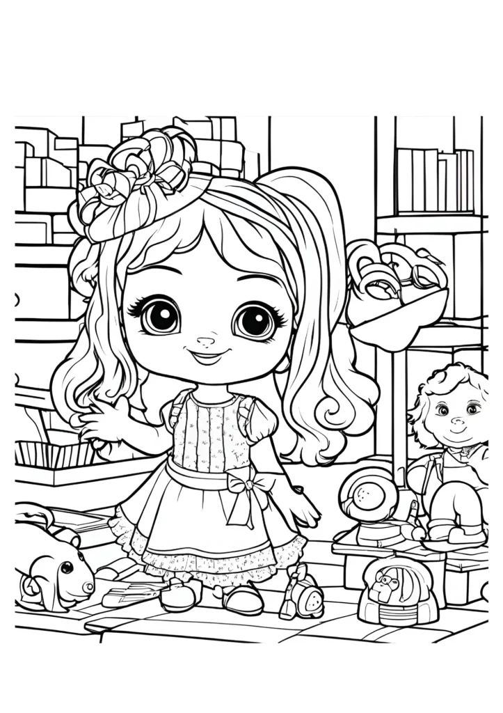  Gabby Dollhouse Coloring Pages 