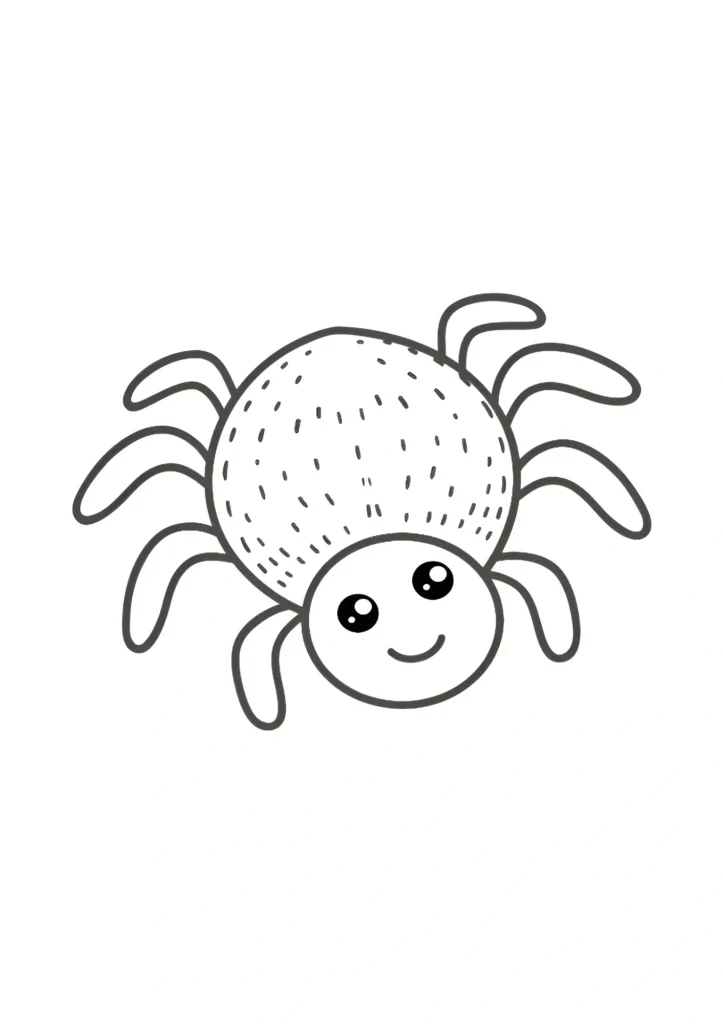 Spider Coloring Pages