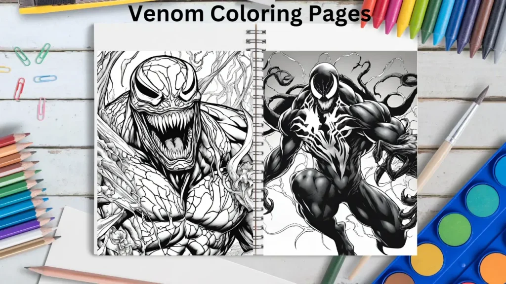 Venom Coloring Pages