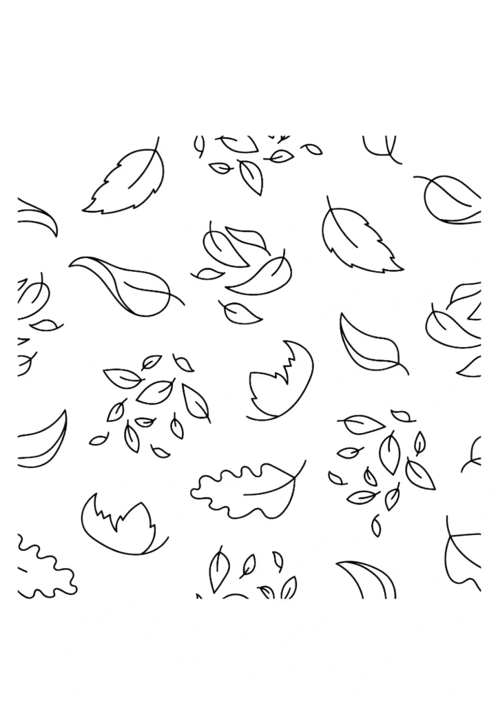 Fall Coloring Pages