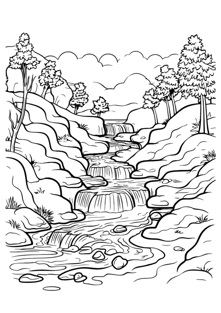 Camping Coloring Pages