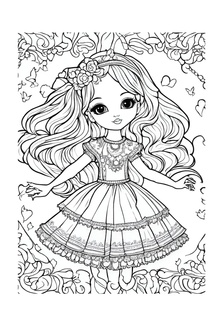  Gabby Dollhouse Coloring Pages 