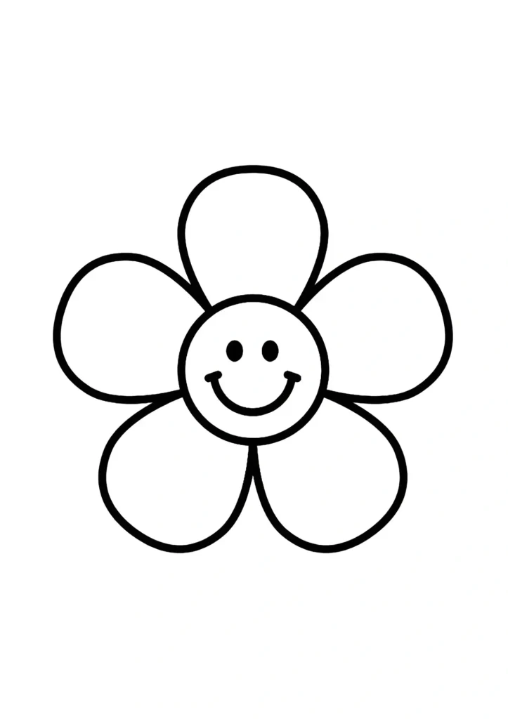  Sunflower Coloring Pages