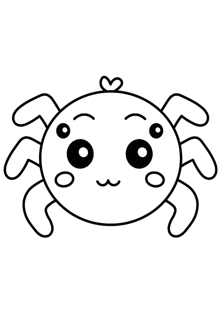 Spider Coloring Pages