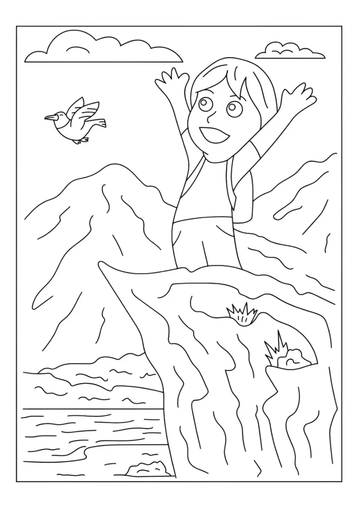 Camping Coloring Pages