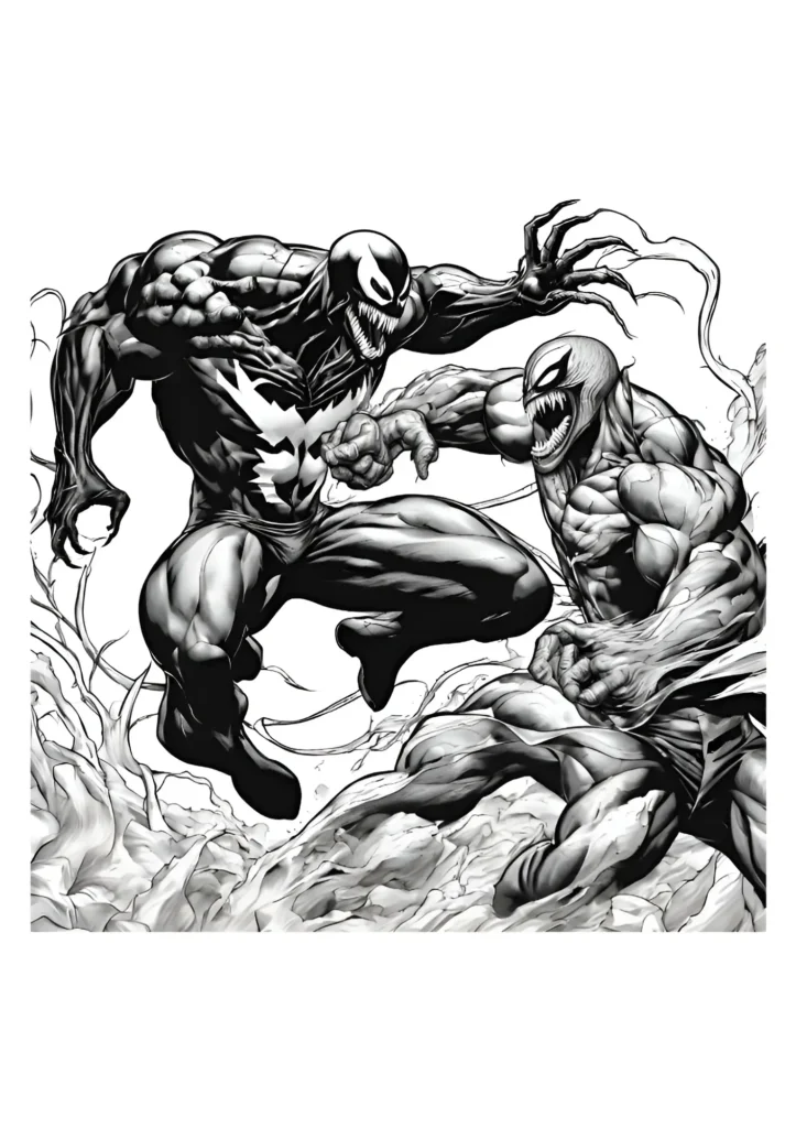 Venom Coloring Pages