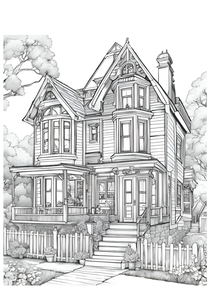  Gabby Dollhouse Coloring Pages 