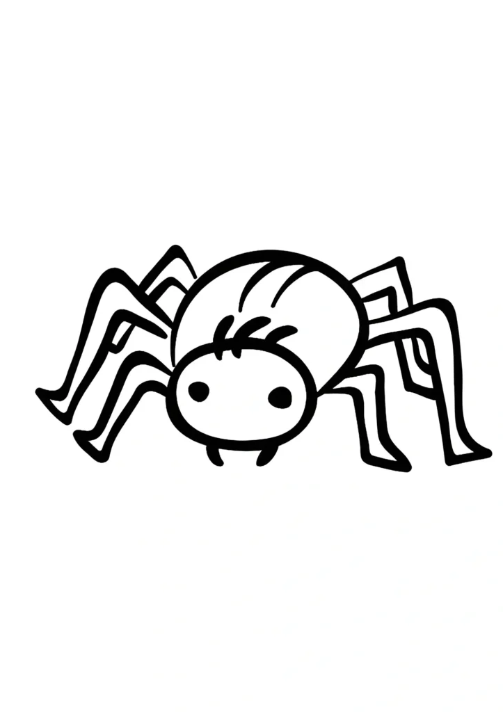 Spider Coloring Pages