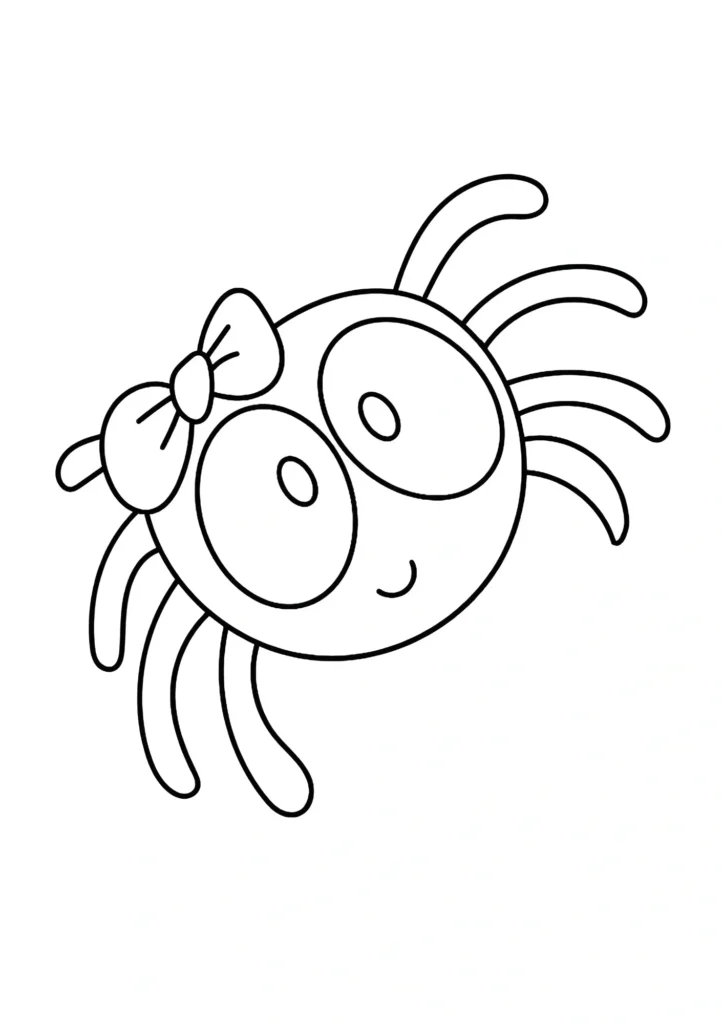 Spider Coloring Pages