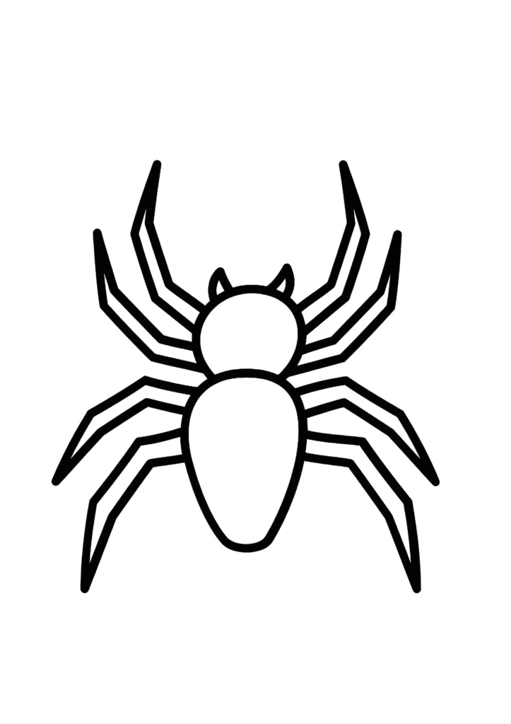 Spider Coloring Pages