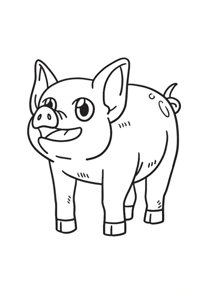 Pig Coloring Pages