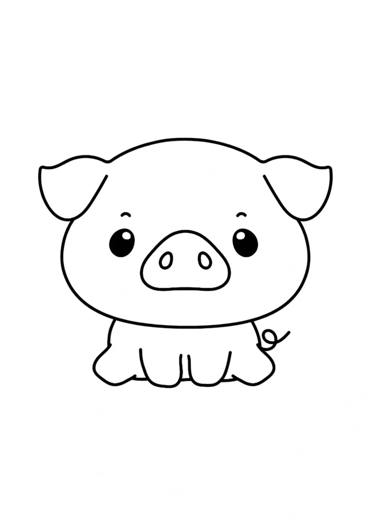 Pig Coloring Pages