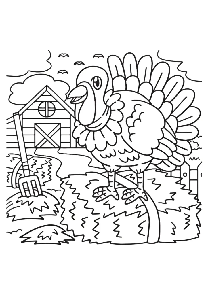 Chicken Coloring Pages