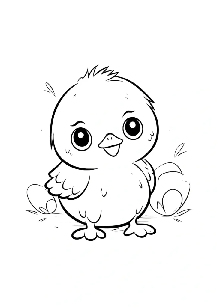 Chicken Coloring Pages