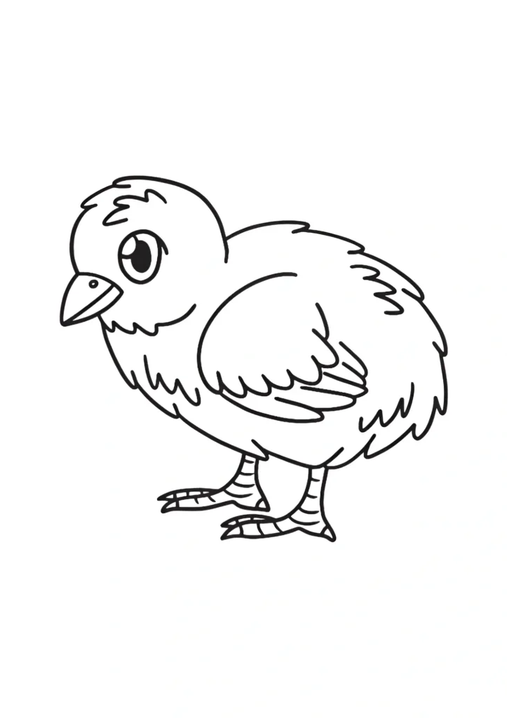 Chicken Coloring Pages