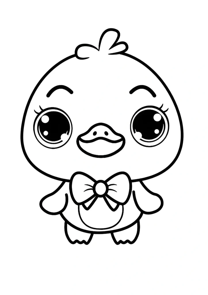 Duck Coloring Pages