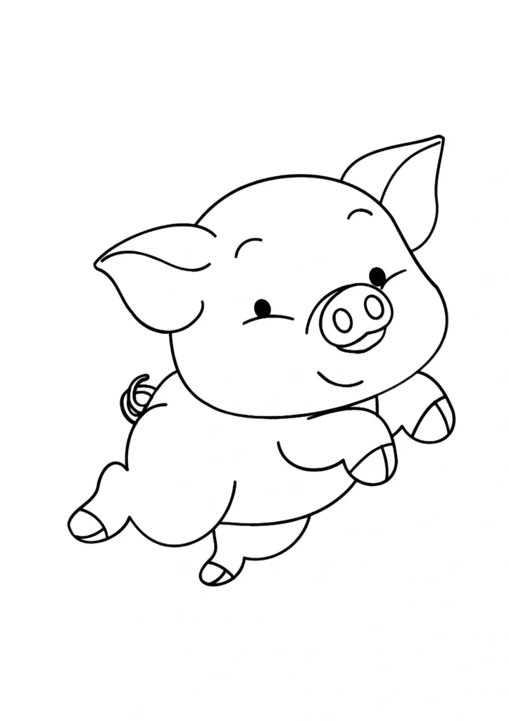 Pig Coloring Pages