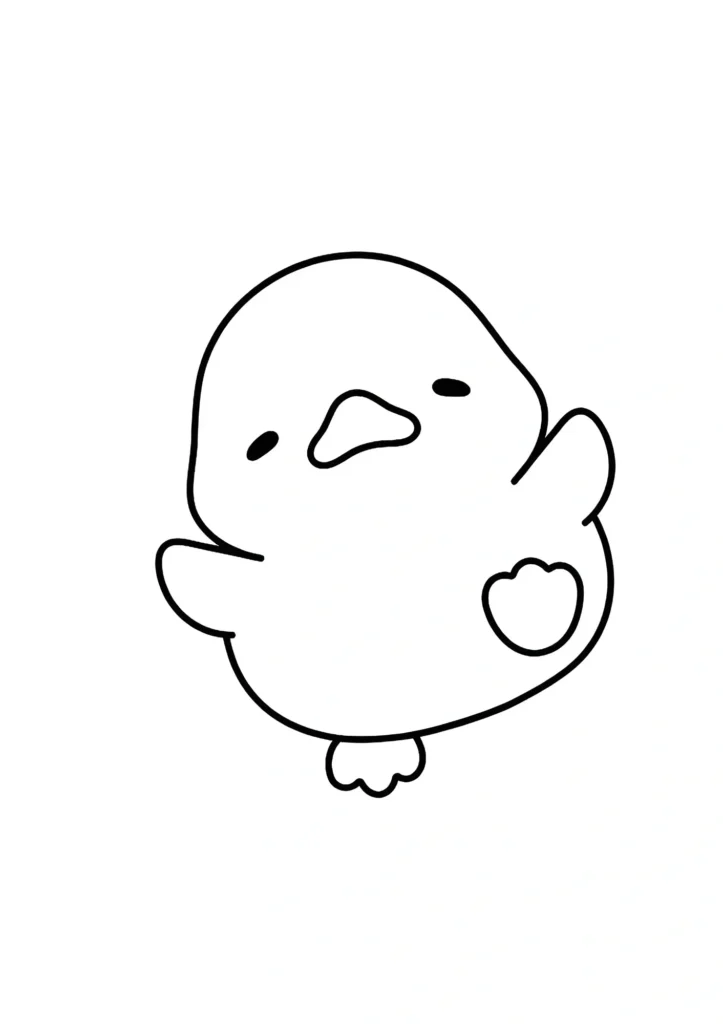 Duck Coloring Pages