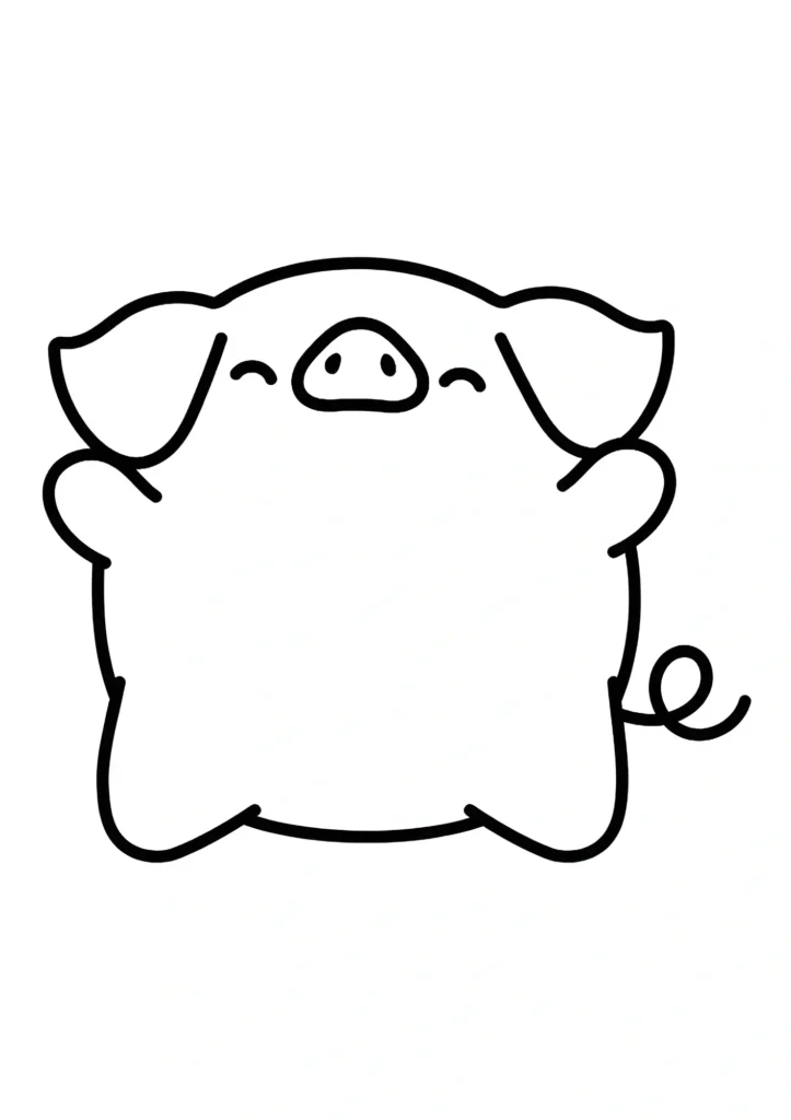 Pig Coloring Pages