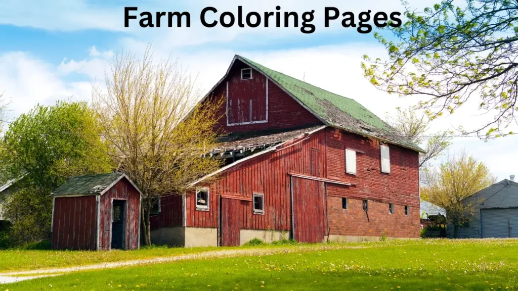 Farm Coloring Pages