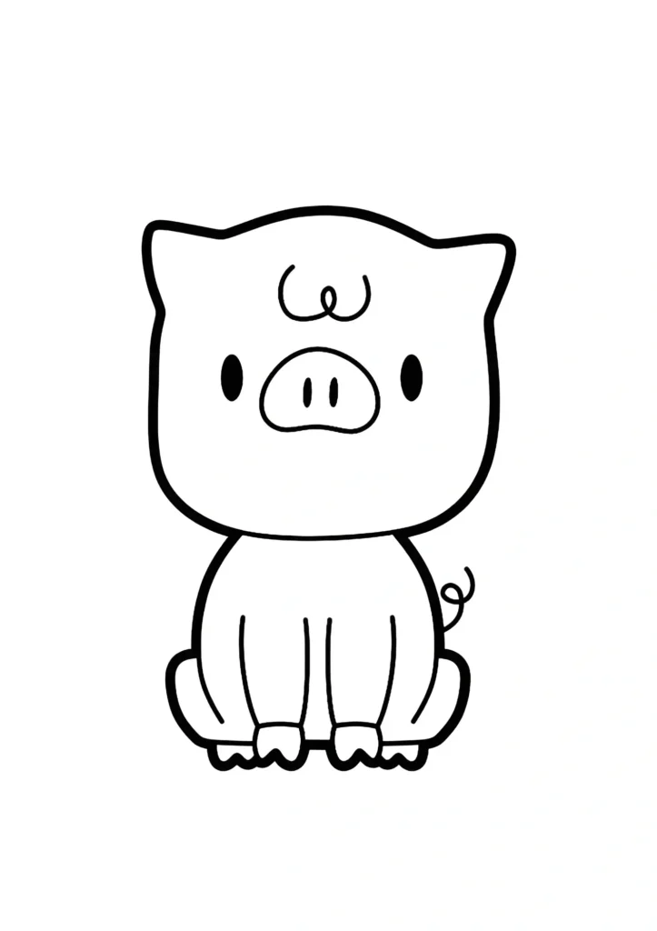 Pig Coloring Pages