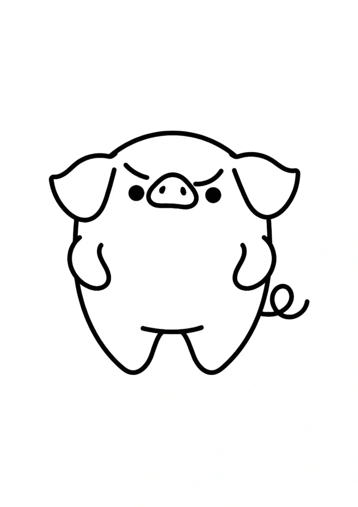 Pig Coloring Pages