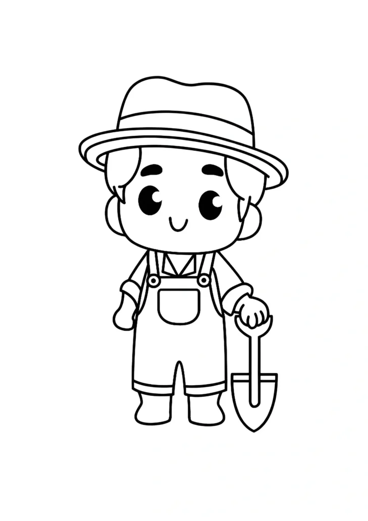 Farm Coloring Pages 