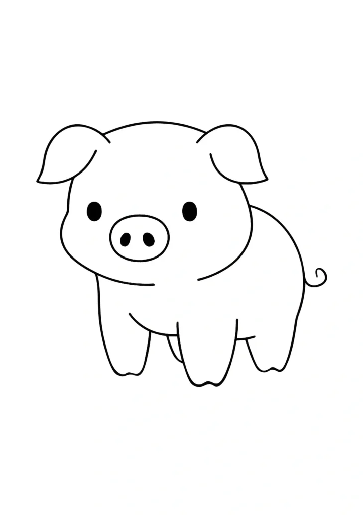 Pig Coloring Pages