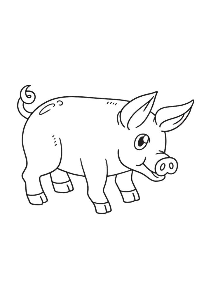 Pig Coloring Pages