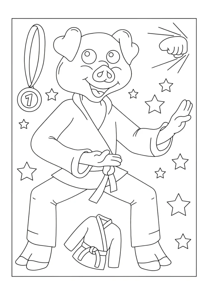 Pig Coloring Pages