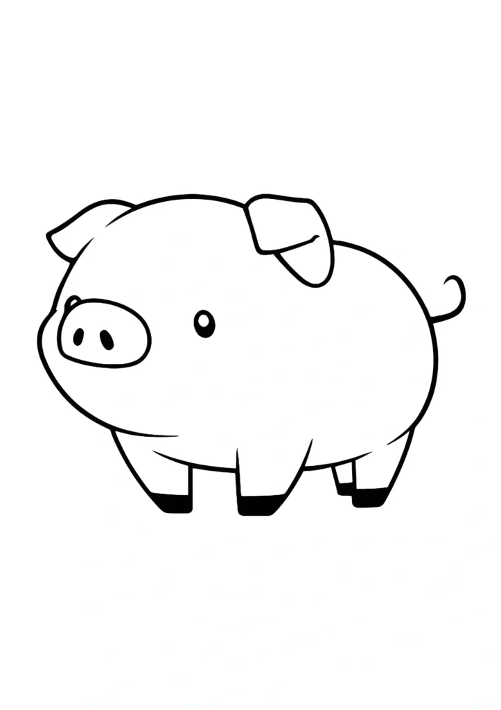 Pig Coloring Pages