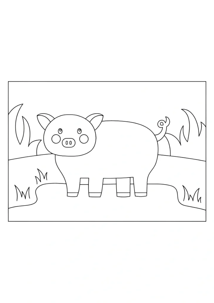 Pig Coloring Pages