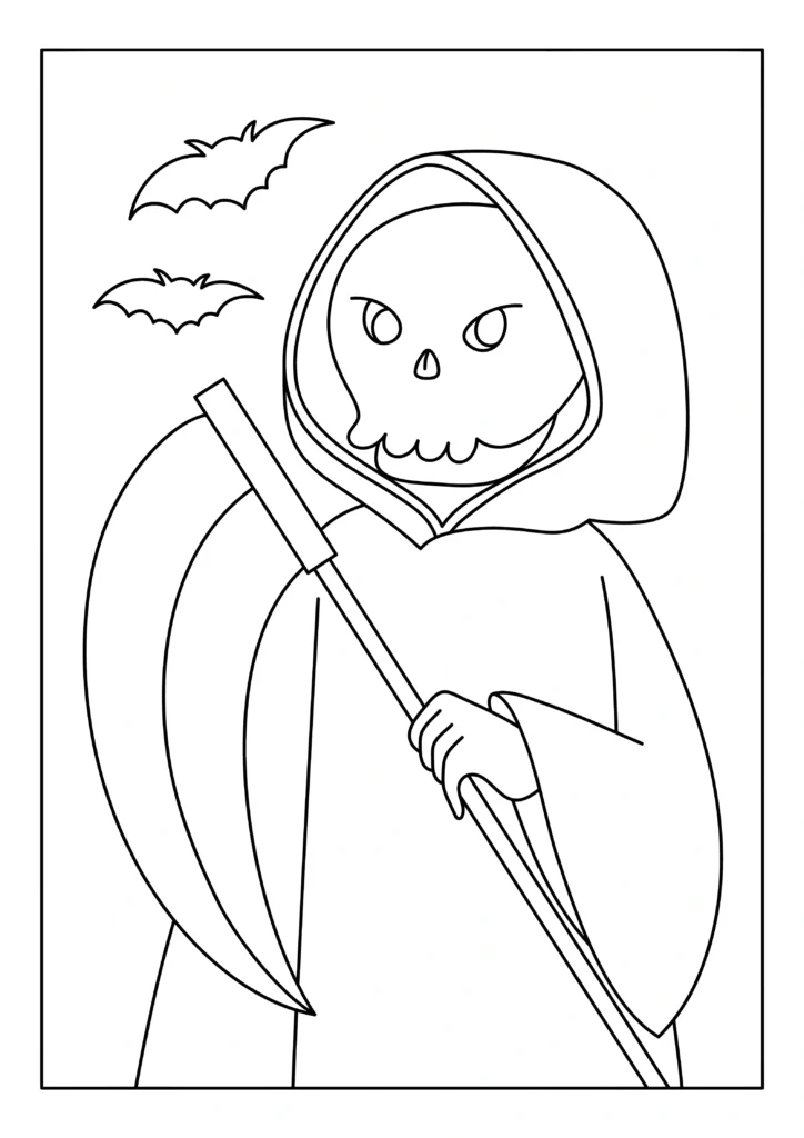 Ghost Coloring Pages