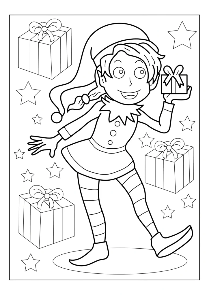 Holiday Coloring Pages