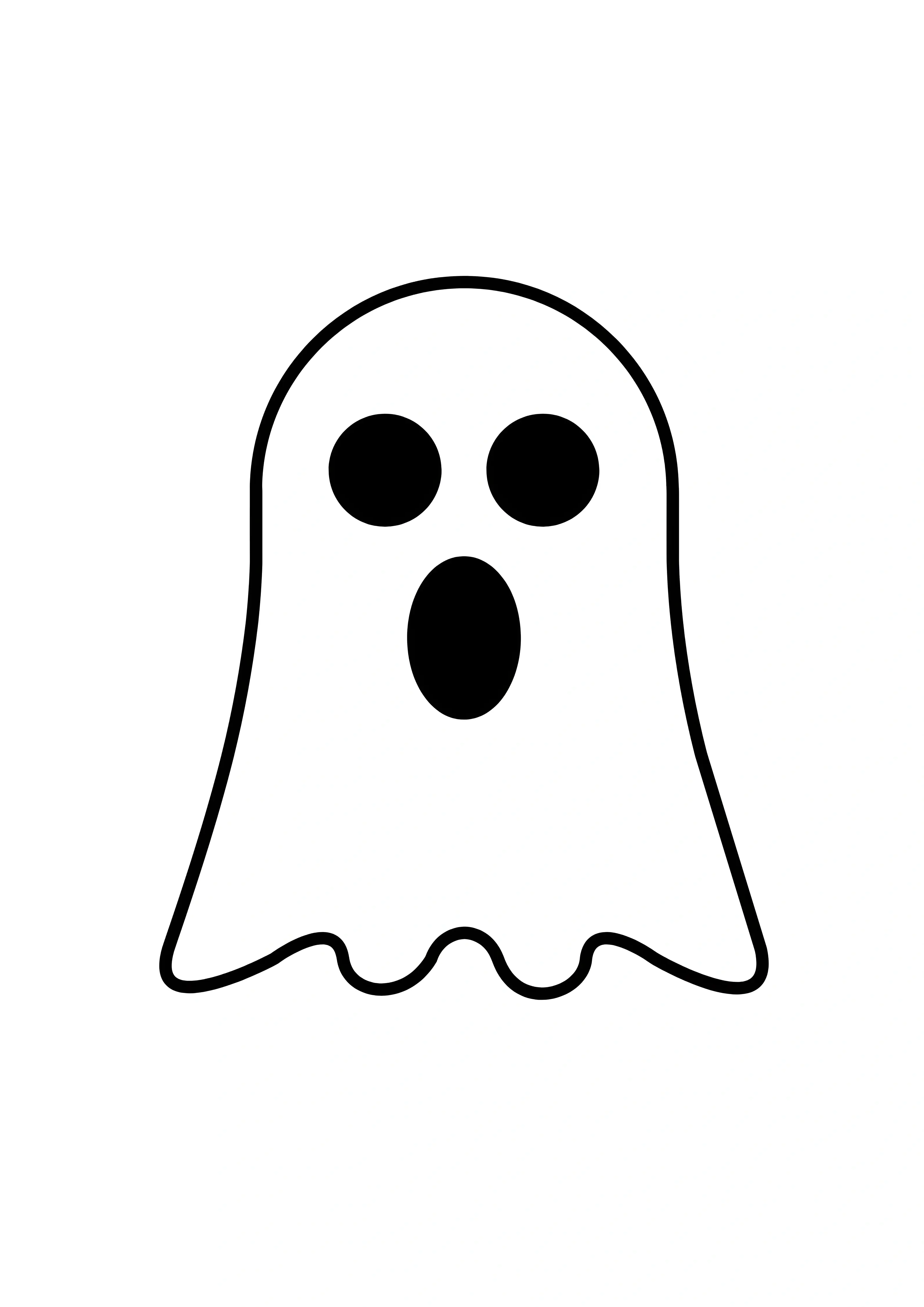 Ghost Coloring Pages