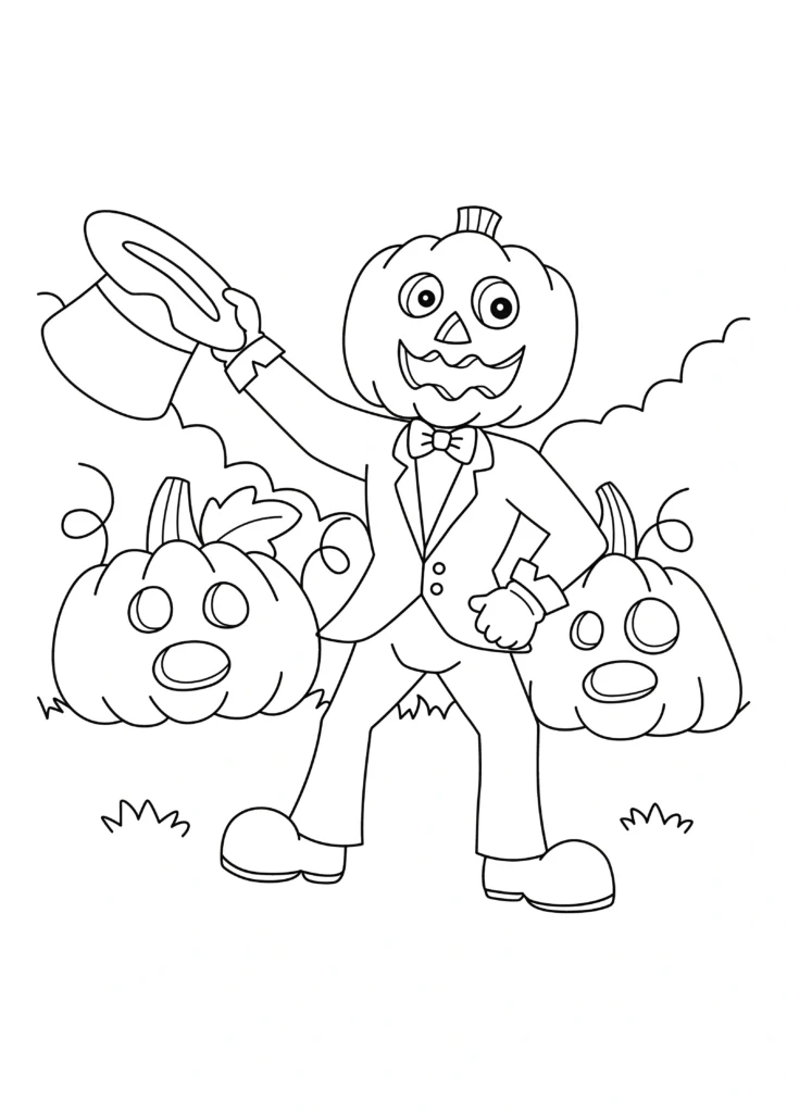 Ghost Coloring Pages