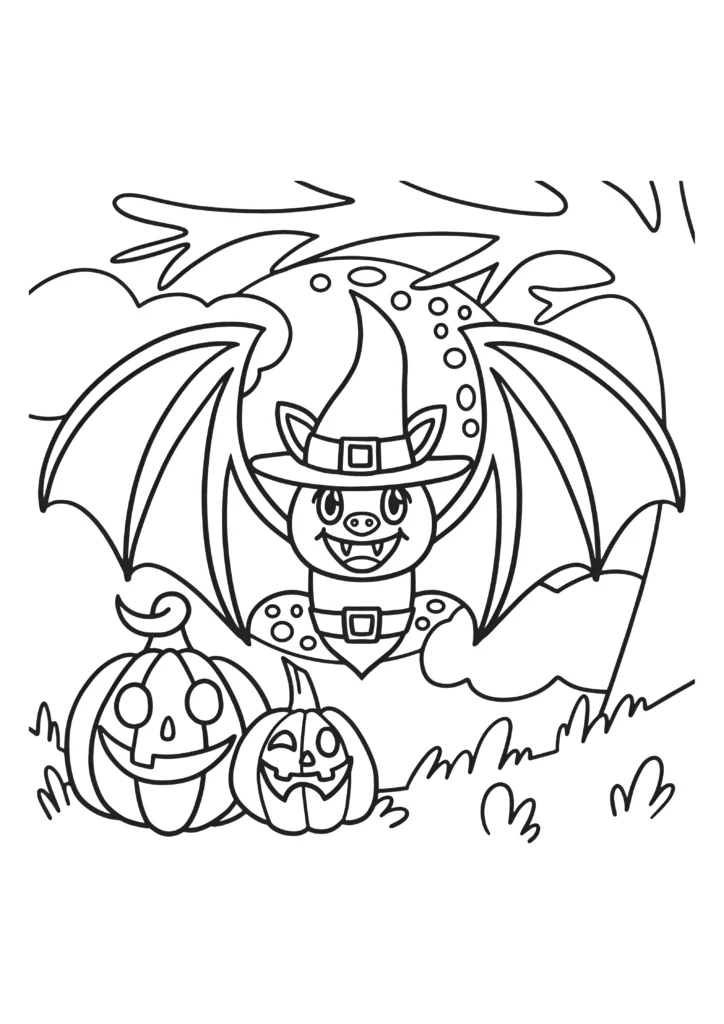 Ghost Coloring Pages