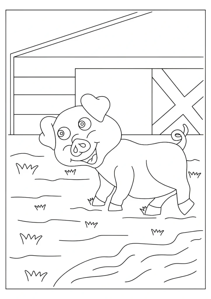 Pig Coloring Pages