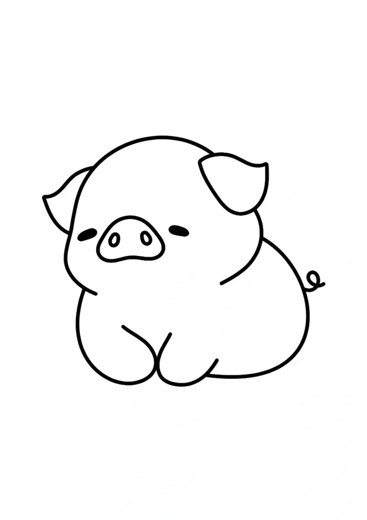 Pig Coloring Pages