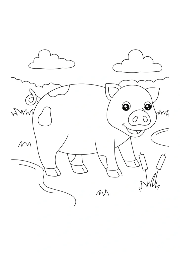 Pig Coloring Pages