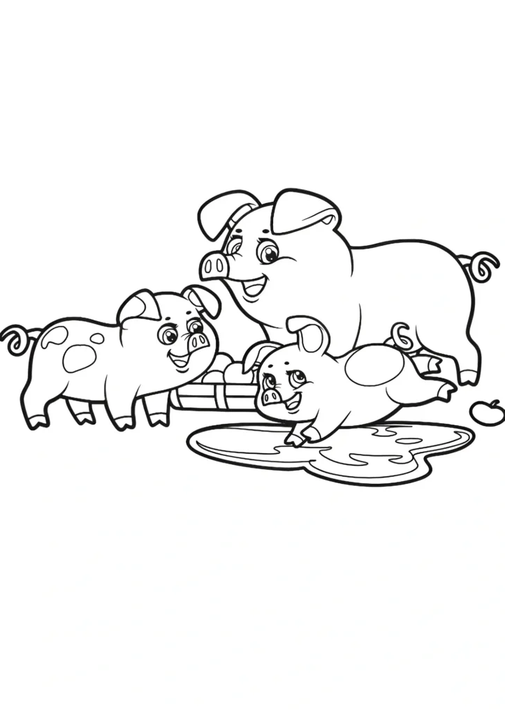 Pig Coloring Pages