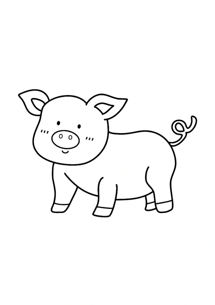 Pig Coloring Pages