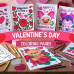 valentines day coloring pages