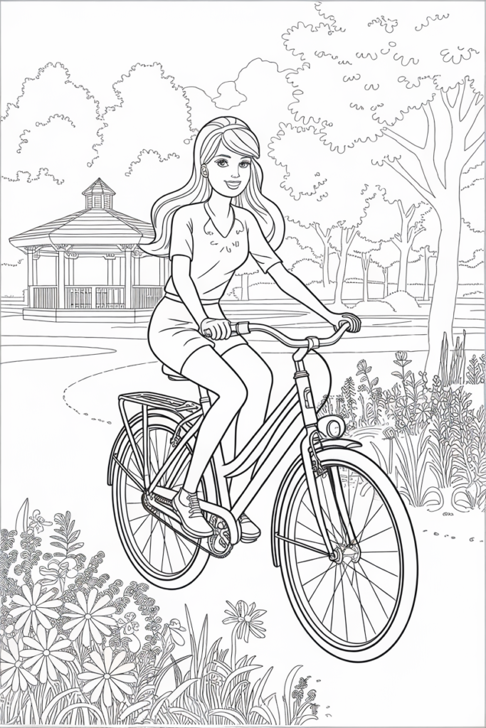 Barbie Coloring Pages