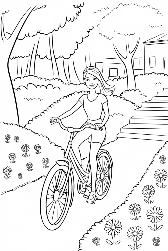 Barbie Coloring Pages