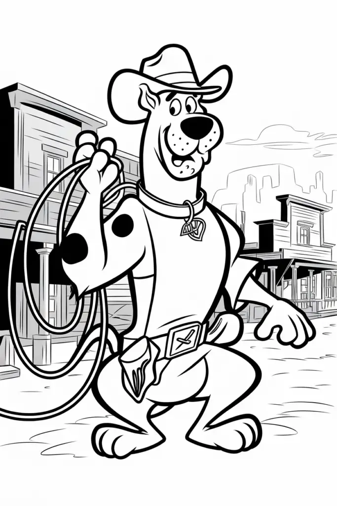 Scooby-Doo Coloring Pages