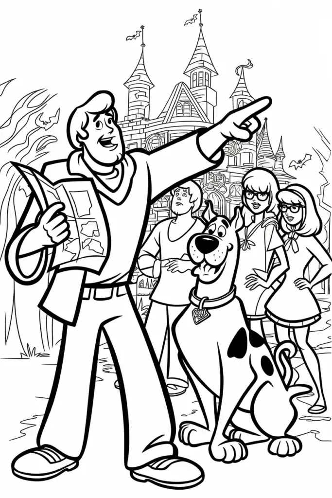 Scooby-Doo Coloring Pages
