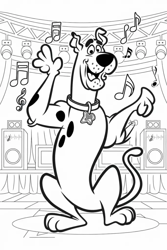 Scooby-Doo Coloring Pages