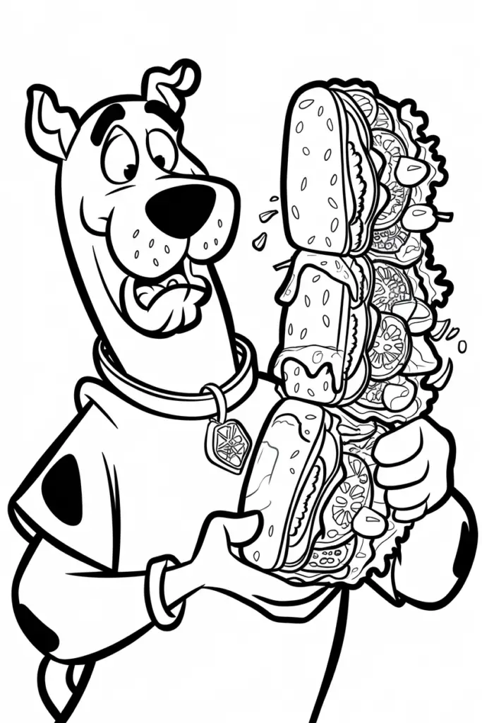 Scooby-Doo Coloring Pages
