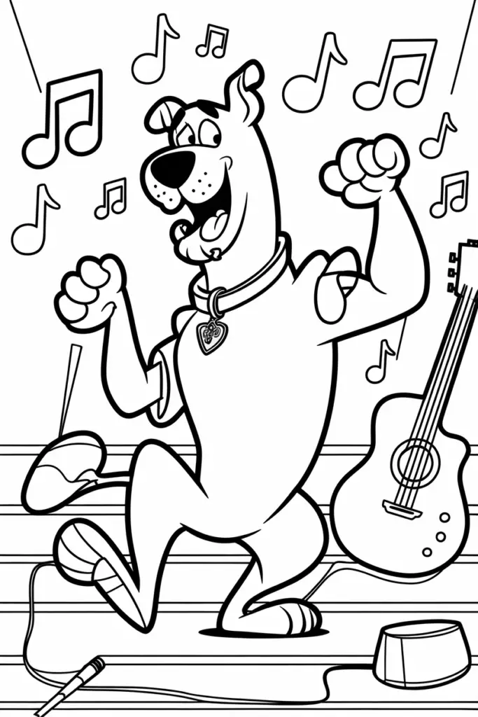 Scooby-Doo Coloring Pages
